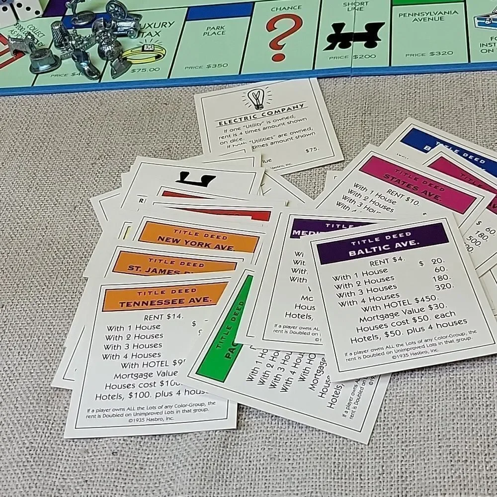 2007 Speed Die Limited‎ Edition Monopoly Hasbro